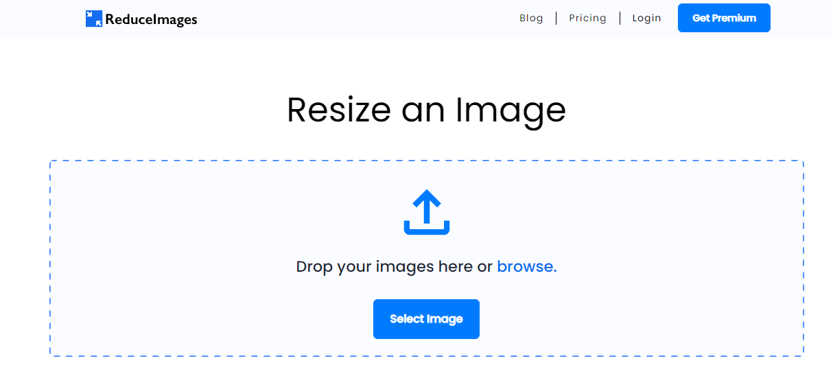 reduce image online tool